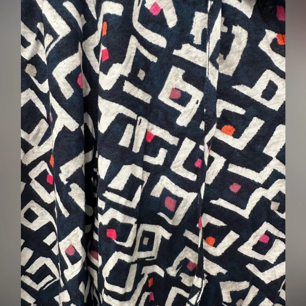 NIC and ZOE INDIGO ANGLES TOP NWT XL - Picture 4 of 7